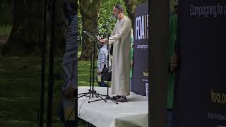 Doctor speaks at the Rally for Palestine Spinney Hill Park Leicester  must share [upl. by Hephzipah582]