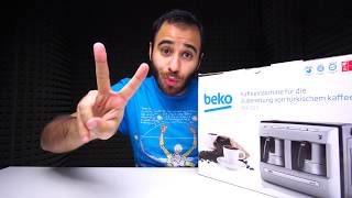 اعداد القهوة التركيه من بيكو Beko Turkish coffee maker 2 [upl. by Thompson995]