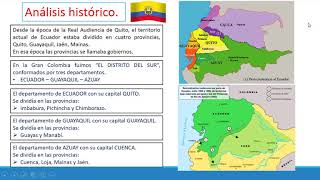 HISTORIA DE LAS PROVINCIAS DE ECUADOR [upl. by Nylarak]