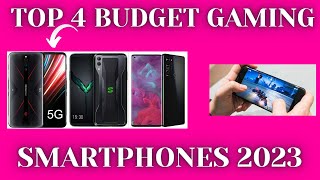 TOP 4 BUDGET SMARTPHONES FOR GAMING 2023 [upl. by Barb]