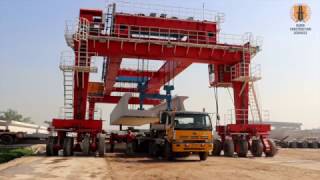 Habib Construction Precasting Yard for Lahore Orange Line Metro Train Project [upl. by Tann707]