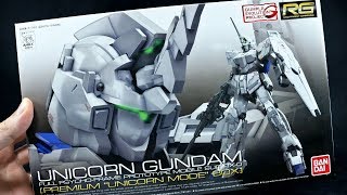 1302  RG RX0 Unicorn Gundam UNBOXING [upl. by Chatterjee308]