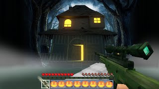 Monster House in Minecraft pocket edition [upl. by Pate]