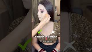 Contour ❌Contour ✅yt viralvideos supportmychannel youtubeshorts makeuptutorial tipsandtricks [upl. by Gertrudis743]