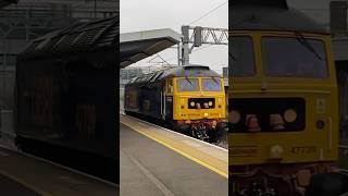 47739 rumbling through Nuneaton Station [upl. by French]