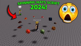 ROBLOX FE SPINNING HATS SCRIPT 2024 KEYLESS PASTEBIN 🔥 [upl. by Nabe]