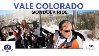 Vail Mountain Gondola ride  Gondola One amp Eagle Banh  360° Virtual Reality Tour [upl. by Scutt]