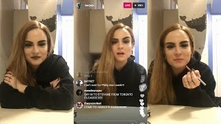 Joanna JoJo Levesque  Instagram Live Stream  23 April 2017 [upl. by Briant338]