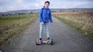 MEIN ERSTES HOVERBOARD VON BLUEWHEEL [upl. by Lusty]