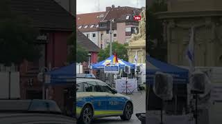 Mannheim Messerangreifer attackiert Islamkritiker und Polizisten  ntv shorts mannheim [upl. by Pellegrini]