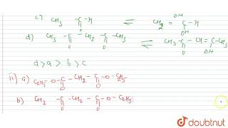 Ketoenol tautomerism is observed in  i aPhCHO  bPhCOCH3 c PhCOPh  d PhCOCH [upl. by Akins]