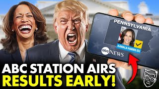 ABC News ‘Accidentally’ Airs 2024 Election Results Early Showing Kamala Beating Trump  RIGGED [upl. by Nicki460]