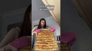 Pratik Baklava tarifi [upl. by Eiznek]