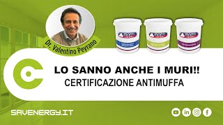 Intonaco termico certificato antimuffa Cosa vuol dire [upl. by Neehs]