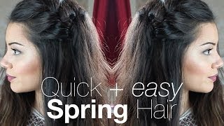 Tutorial  Quick  Easy Hair Spring Tutorial  Kaushal Beauty [upl. by Rehtaeh]