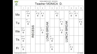 How To Generate TimetablesBased On ClassTeacherSubjectDepartmentClassrooms [upl. by Adnilec]