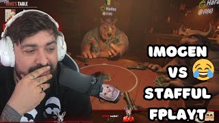 IMOGEN SE JOACA LIASS BAR VS STAFFUL FPLAYT 😂 [upl. by Ymmac]