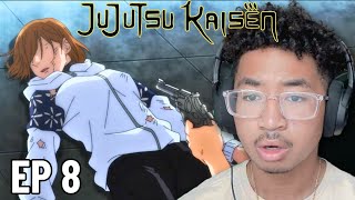 FUSHIGURO VS TODO  Jujutsu Kaisen Ep 8 Reaction [upl. by Armilla619]