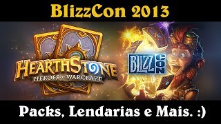 Blizzcon  Packs  Lendárias [upl. by Nwahsyd]