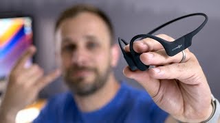 Aftershokz Aeropex Super Review  Im SHOOK [upl. by Atiuqer]