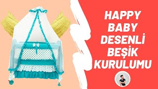 Happy Baby Class Desenli Ninni Beşik Kurulumu [upl. by Aklim]