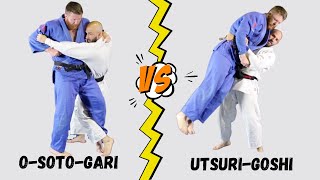 OSotoGari vs UtsuriGoshi  Is This The Best Throw To Use Against Taller Fighters [upl. by Anina]