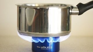 Ultralight Backpack Alcohol Stove  The Solite Stove  Utah Biodiesel Supply [upl. by Carolyne531]