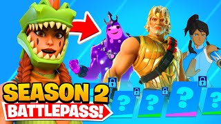 NEW Chapter 5 SEASON 2 Battle Pass in Fortnite [upl. by Yeldahc]