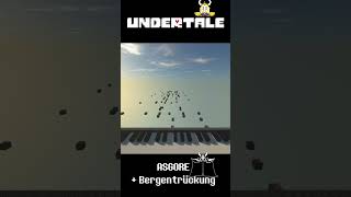 UNDERTALE  Bergentrückung  ASGORE part 6 Minecraft Noteblockshorts undertale Asgore [upl. by Ativla]