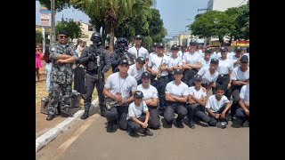 Serafim Guarda Mirim Desfilando no Aniversário de Paracatu  MG 2023 [upl. by Eleen]