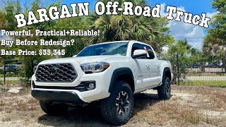 2022 Toyota Tacoma TRD OffRoad TEST DRIVEFULL REVIEW [upl. by Mixam]