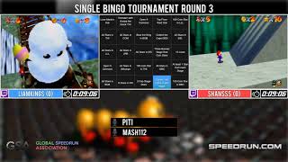 LiamKings vs Shansss  Round 3  GSA Bingo Tournament 2018  Super Mario 64 [upl. by Corso]