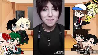 Fandom Ships React to each other  Part 5  EreriRiren  AoT  Attach on Titan  Gacha Club [upl. by Divadleahcim488]