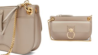 Chloe bagTess mini leather crossbody bag [upl. by Aittam324]