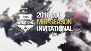 2016 LOL MSI Final SKT vs CLG Set 2BanPick [upl. by Addi856]