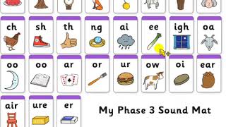 Phonics Phase 3 Sounds for Pronunciation [upl. by Aitas]