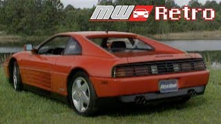 1990 Ferrari 348 tb  Retro Review [upl. by Templas]