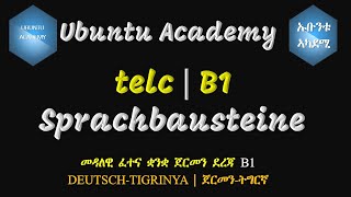 B1  Sprachbausteine  telc [upl. by Tocs]