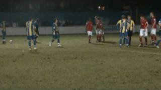 Basingstoke town FC vs Wrexham 130109 [upl. by Sungam]