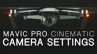 DJI Mavic Pro  Best Camera Settings  Walkthrough [upl. by Pooley]