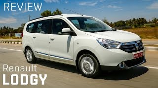 Renault Lodgy  RxZ Diesel  Review  ZigWheels [upl. by Sitoiganap]