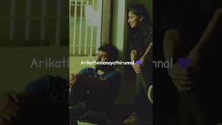 Malare Ninne Kaanadhirundhal Lyrics 🌹♥️Premam Movie WhatsApp Status Subscribe for more videos [upl. by Karl]