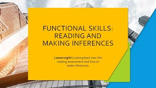 Functional Skills Reading Skillsenglishlearning adulteducation [upl. by Ogata]