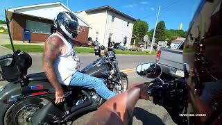 Heading back from Ohio Bike Week Brendas May 29 2022 Part 12 Ride Ohio Scenic Bike Ride Videos [upl. by Annoved]