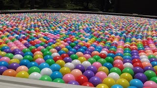 A LOT OF PLASTIC BALLS  10 000 BALLS [upl. by Nihs]