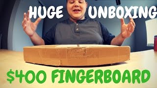 400 FINGERBOARDING UNBOXING Fingerboard Store [upl. by Silisav38]