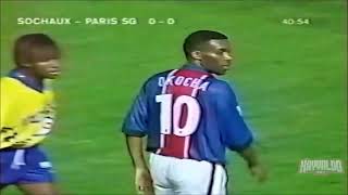 JayJay Okocha vs Sochaux 1998  Away [upl. by Amye]