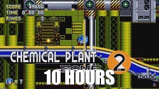 Sonic Mania  Chemical Plant Zone Act 2 Extended 10 Hours [upl. by Ahsekad813]