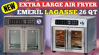 Emeril Lagasse 26 QT Air Fryer Oven Review Ultimate MultiCooker for Your Kitchen [upl. by Akima997]