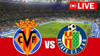 Villarreal vs Getafe LIVE 🔴 LaLiga 20242025 [upl. by Tewfik841]